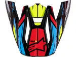 Visiera Casco Supertech M5 - Nero, Blu, Rosso, Giallo - Adulto - Taglia Unica - 01321727