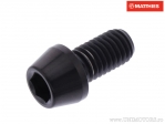 Vite a cappuccio conico rotondo Pro Bolt M8 x 1.25 x 15 mm titanio nero - JM