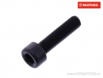 Vite a testa tonda Pro Bolt M5 x 0.80 x 20 mm alluminio nero - JM