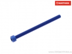 Vite a testa tonda Pro Bolt M6 x 1.00 x 80 mm alluminio blu - JM