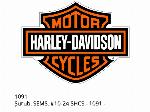 Vite SEMS, #10-24 SHCS - 1091 - Harley-Davidson