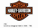 Vite, testa esagonale cava, sems - 1780 - Harley-Davidson