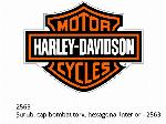 Vite torx testa bombata cava - 2563 - Harley-Davidson