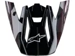 Vizor Casca Supertech M5 - Negru, Gri - Adult - O Mărime - 01321726