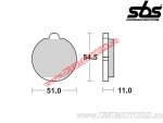 Voorremblokken - SBS 530HF (keramisch) - (SBS)