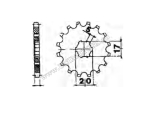 Vorderes Ritzel PBR - PBR 2059