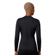 W TECBASE FIRE LS SHIRT [BLK]: Mărime - M