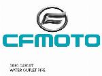 WATER OUTLET PIPE - 0030-023007 - CFMOTO