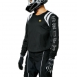 WEIßES LABEL FLARE TRIKOT [BLK]: Größe - M