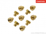 Welding Nipple Set 10pcs Length: 5.47mm - Hole Diameter: 1.8mm - Outer Diameter: 3.45mm - JM to EX