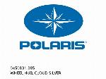WHEEL HUB  CLOUD SILVER - 0450831-385 - Polaris