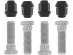 Wheel Nut/Bolt Kit - Silver/Black - CAN AM DEFENDER HD10 / OUTLANDER 500 / RENEGADE 800 - Moose