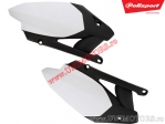 White and black side fairings - Yamaha YZ 450 F ('10-'13) - Polisport