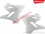 White Radiator Shroud - Yamaha YZ 125 / YZ 250 2T ('15-'19) - Polisport