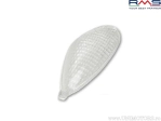 White Rear Turn Signal Glass SX - Piaggio NRG mc2 Extreme / NRG mc3 / NRG Purejet - 50cc 2T - (RMS)
