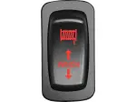 Winch commutator - black/red - Moose