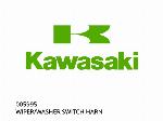 WIPER/WASHER SWITCH HARN - 005995 - Kawasaki