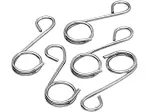 Wire Fuel Line Guides - Silver - DS110225