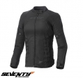 Women's Racing Seventy Summer/Winter Jacket Model SD-JR67 Color: Black