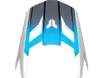 Youth Fleet Helmet Visor Kit - Navy, White - Youth - One Size - 01321867