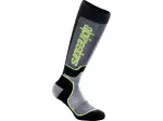 Youth MX Plus Socks - Black, Gray, Yellow - Youth - M/L - 34310853