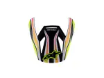 Youth SM3 Wurx Helmet Visor - Black, Blue, Yellow - Adult - 01321811