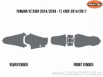 Zestaw gąbki do odrzucania brudu - Yamaha YZ 250 F 4T ('14-'18) / YZ 450 F ('14-'17) / YZ 250 F 4T Anniversary ('16) - Twin Air