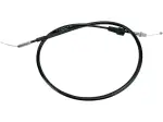 Zwarte vinyl gashendel kabel - Zwart - +51 mm (2") - 06501046