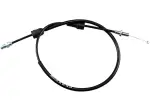 Zwarte vinyl gashendel kabel - Zwart - +51 mm (2") - MP05118